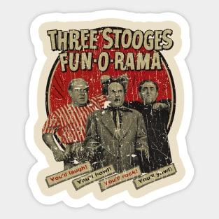 Wiseguys - The Three Stooges -  RETRO STYLE Sticker